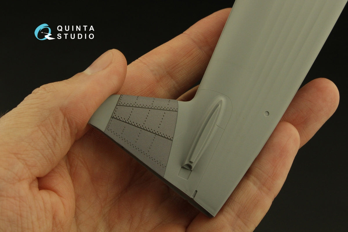 Quinta Studio QP32014 Yak-9T Flaps and Panels (ICM) 1/32 – Bild 14