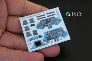 Quinta Studio QD32041 Su-30MKK 3D-Printed &amp;amp; coloured Interior on decal paper (for Trumpeter kit) 1/32 – immagine 3