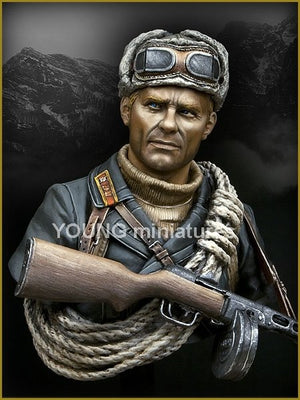 Young Miniatures YM1827 SOVIET MOUNTAINEER OFFICER 1942 1/10 – imagen 4