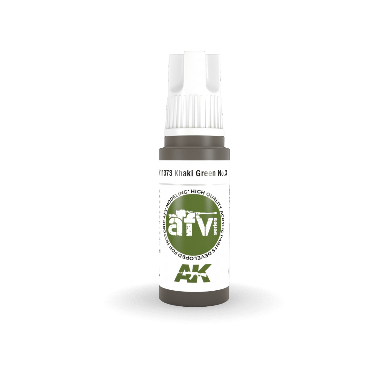 AK Interactive AK11373 Khaki green No.3 17ml – Bild 2