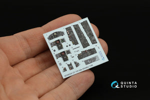 Quinta Studio QD48226 CF-104 Late 3D-Printed &amp;amp; coloured Interior on decal paper ( Kinetic ) 1/48 – immagine 9