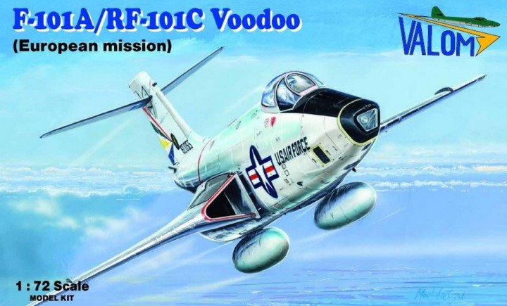 Valom 72119 McDonnell F-101A/RF-101C 1/72