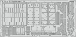 Eduard 48957 He 111H-6 exterior ICM 1/48 – immagine 2