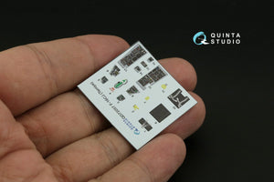 Quinta Studio QD72057 F-16CJ 3D-Printed &amp;amp; coloured Interior on decal paper (Tamiya) 1/72 – Bild 4