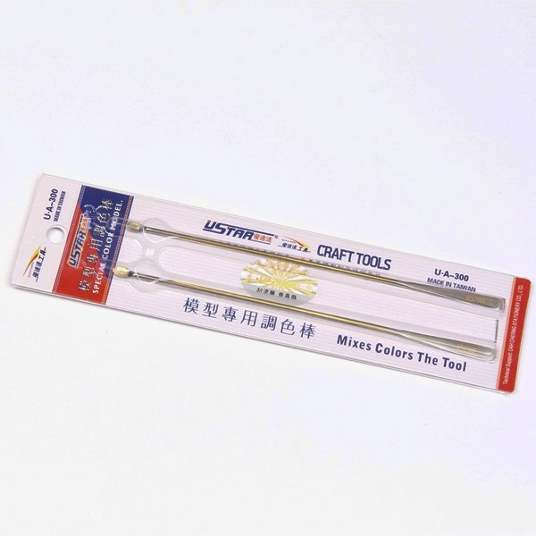 U-Star UA-90300 Petit agitateur 2 en 1 (petits agitateurs de peinture, 2 pièces)