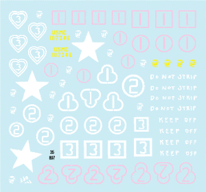 Star Decals 35-897 Okinawa. 6th Marine Tank Bn 1/35 – zdjęcie 3