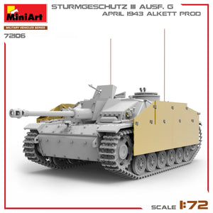 MiniArt 72106 STURMGESCHUTZ III AUSF. G, APRIL 1943 ALKETT PROD. 1/72 – Bild 5