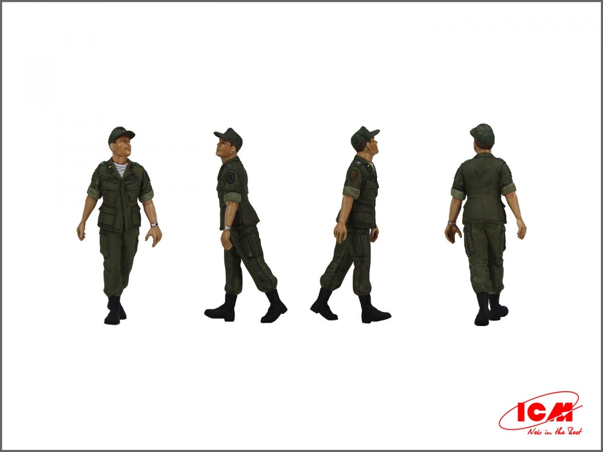 ICM 53101 US Helicopter Pilots (1960s-1970s) 1/35 – zdjęcie 6
