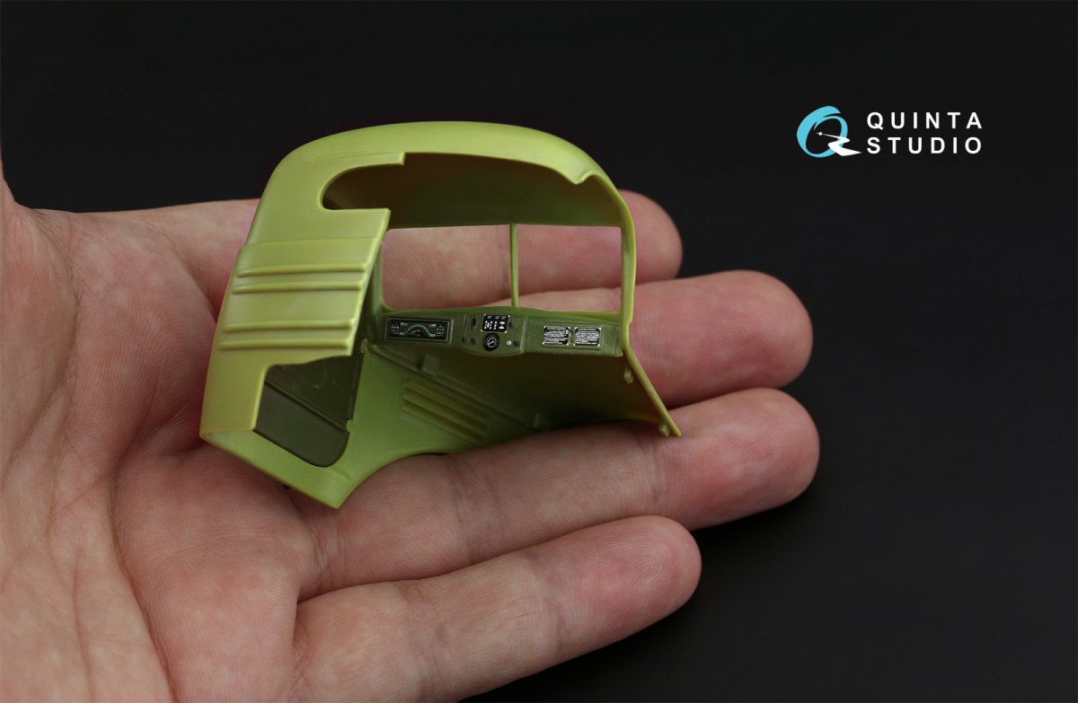 Quinta Studio QD35047 ZiS-151 3D-Printed &amp;amp; coloured Interior on decal paper (Zvezda) 1/35 – immagine 4