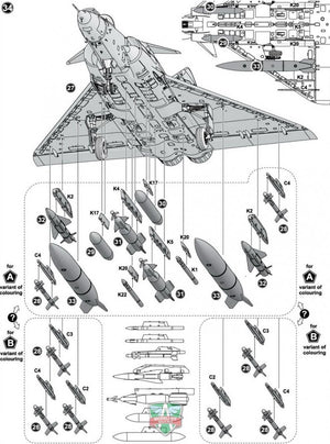 Modelsvit 72053 Mirage 4000 (upgraded version) 1/72 – immagine 4