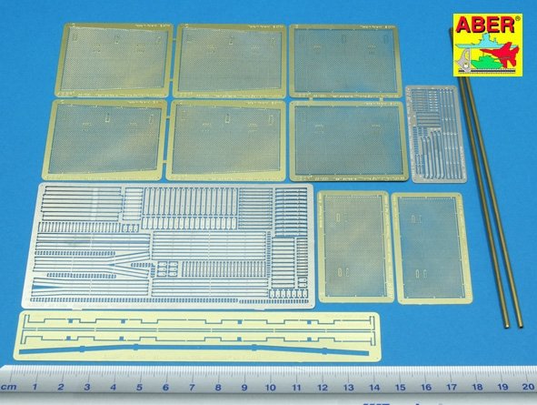 Aber 35135 Siatkowe oslony typu Thoma do czolgu T-34/85 1/35 – zdjęcie 2
