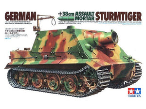 Tamiya 35177 Mortier d&amp;#39;assaut allemand 38 cm Sturmtiger (1/35)