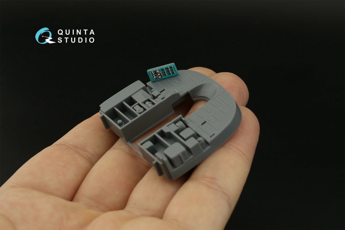 Intérieur imprimé en 3D et coloré sur papier décalcomanie Quinta Studio QDS-48380 Mi-8MT (AMK) (Petite version) 1/48  – image 10