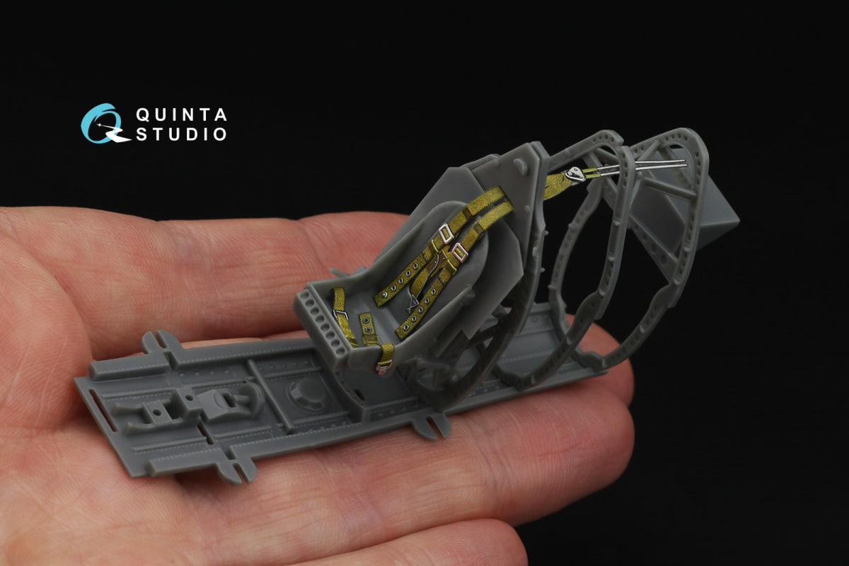 Quinta Studio QR+32045 British Fighter Seatbelts, pre-war/early WWII (with metal buckles) (All kits) 1/32 – image 3