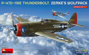 MiniArt 48034 P-47D-11RE Thunderbolt. Zemke&amp;#39;s Wolfpack. Advanced Kit 1/48