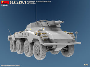 MiniArt 53001 Sd.Kfz.234/3 SCHWERER PANZERSPAHWAGEN STUMMEL 1/35 – Bild 6