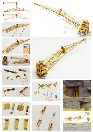 Pontos 23007F1 HMS RODNEY 1942 Detail Up Set 1/200 – zdjęcie 6
