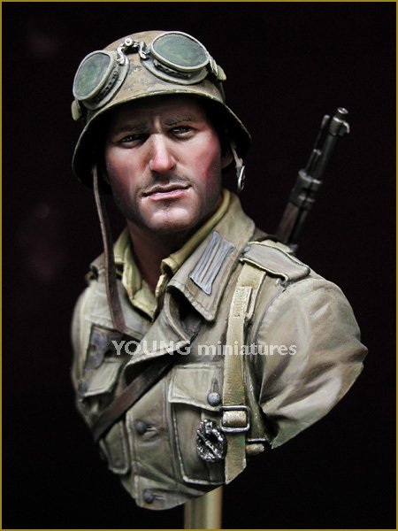 Young Miniatures YM1839 German DAK Infantry North Africa WWII 1943 1/10 – immagine 2