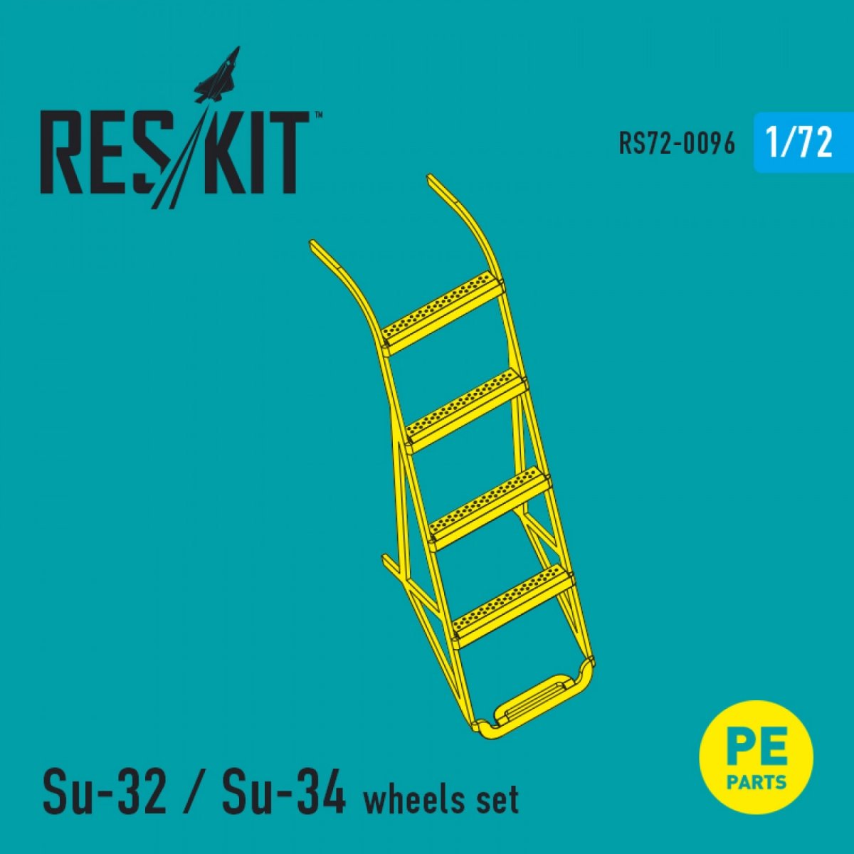 RESKIT RS72-0096 SU-32/SU-34 WHEELS SET 1/72 – immagine 2