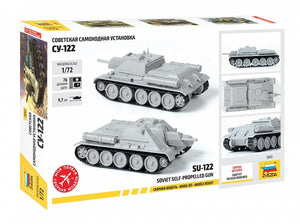 Zvezda 5043 SU-122 SOVIET TANK DESTROYER 1/72 – imagen 2