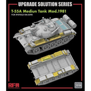 Rye Field Model 2056 T-55A Medium Tank Mod.1981 for RFM5098 - Upgrade Solution 1/35