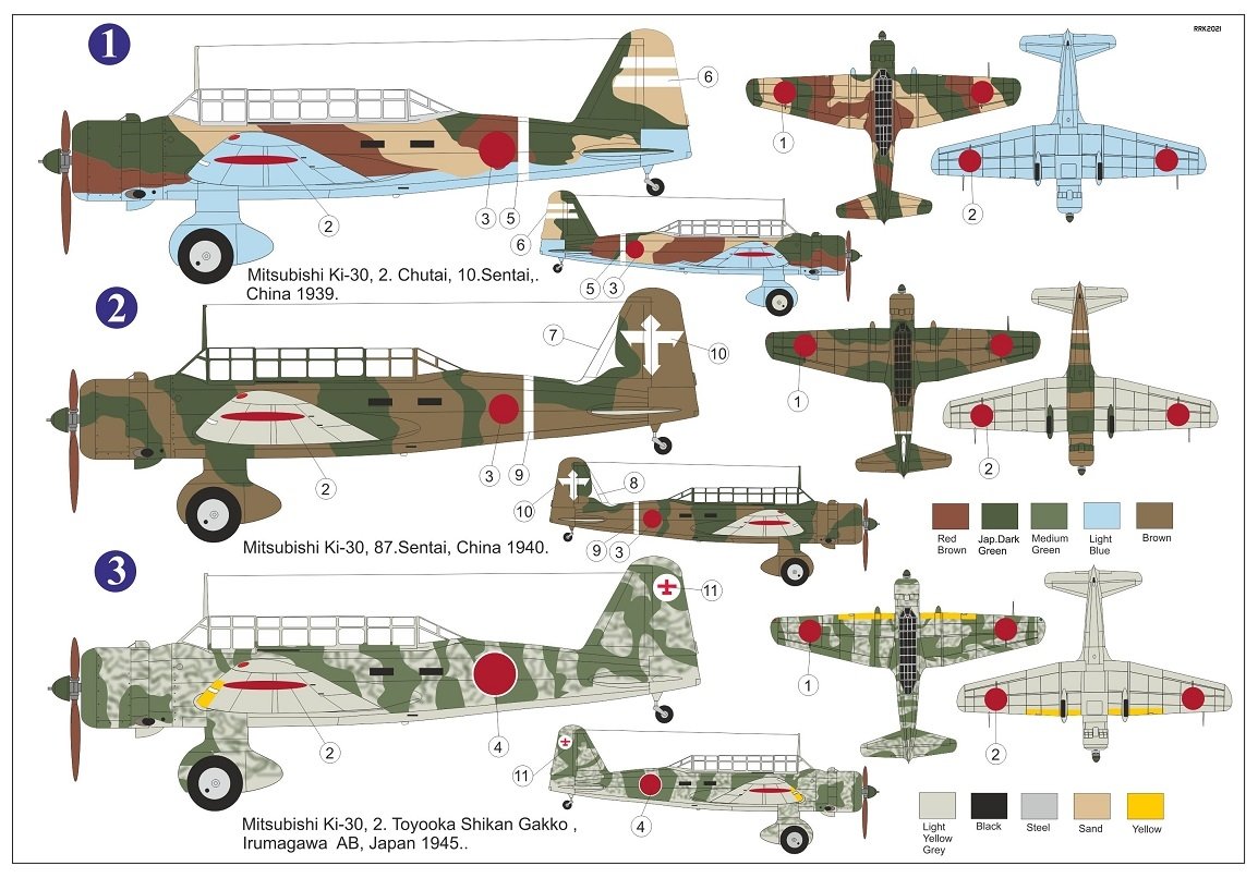 AZ Model AZ7809 Ki-30 Ann „At war“ 1/72 – Bild 2