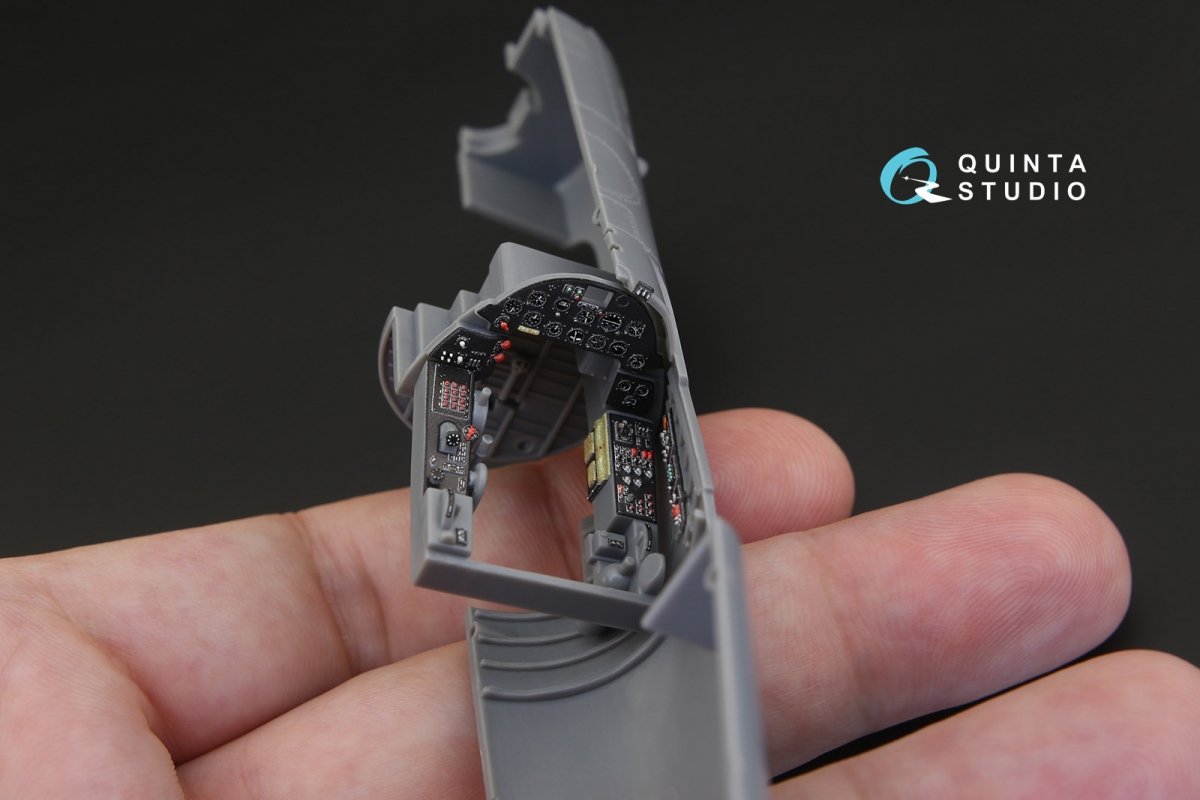Quinta Studio QD48108 F4U-1D 3D-Printed &amp;amp; coloured Interior on decal paper (for Tamiya kit) 1/48 – zdjęcie 2
