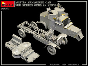 Miniart 39010 AUSTIN ARMOURED CAR 3rd SERIES: GERMAN, AUSTRO-HUNGARIAN, FINNISH SERVICE. INTERIOR KIT 1/35 – immagine 7