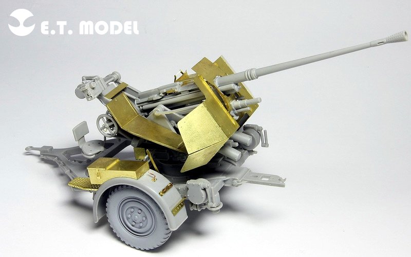 E.T. Model E35-025 WWII German 3.7cm FLAK 37 Anti-Aircraft Gun (For TRUMPETER 02310) 1/35 – zdjęcie 3