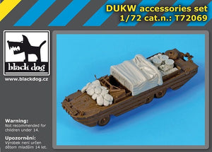 Black Dog T72069 DUKW accessories set for Italeri 1/72 – zdjęcie 2