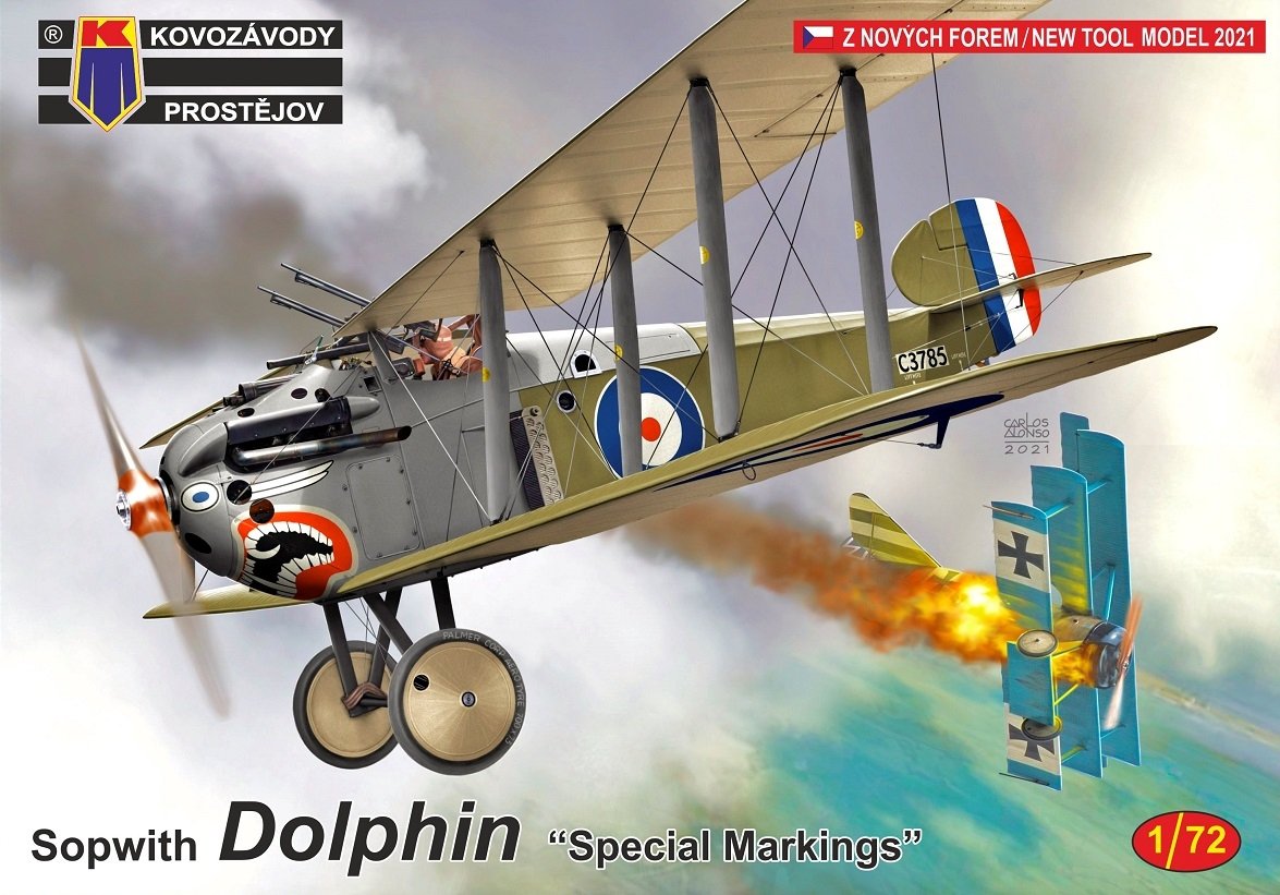 Kovozavody Prostejov KPM0274 Sopwith Dolphin "Marquages ​​spéciaux" 1/72