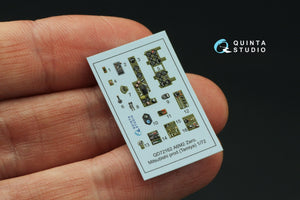 Quinta Studio QD72162 A6M2 Zero (Mitsubishi Prod.) 3D-Printed colored Interior on decal paper (Tamiya) 1/72 – image 4