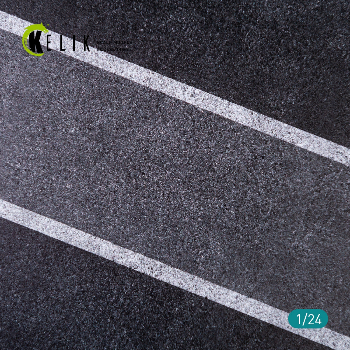 KELIK KS24005 ASPHALT ROAD 24 HOURS OF LE MANS TYPE 3 BASE - ACRYLIC 3 MM (180 X 357 MM) 1/24 – Bild 4
