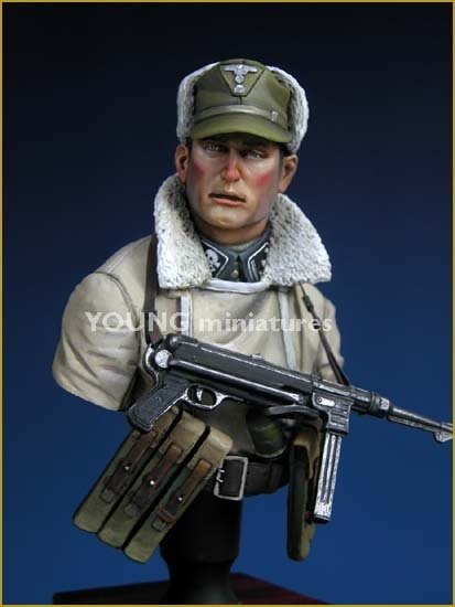 Young Miniatures YM1809 Division 'TOTENKOPF' Seconde Guerre Mondiale 1/10