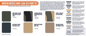 Hataka HTK-CS77 Modern British Army &amp;amp; RAF AFV paint set 8x17ml – imagen 3