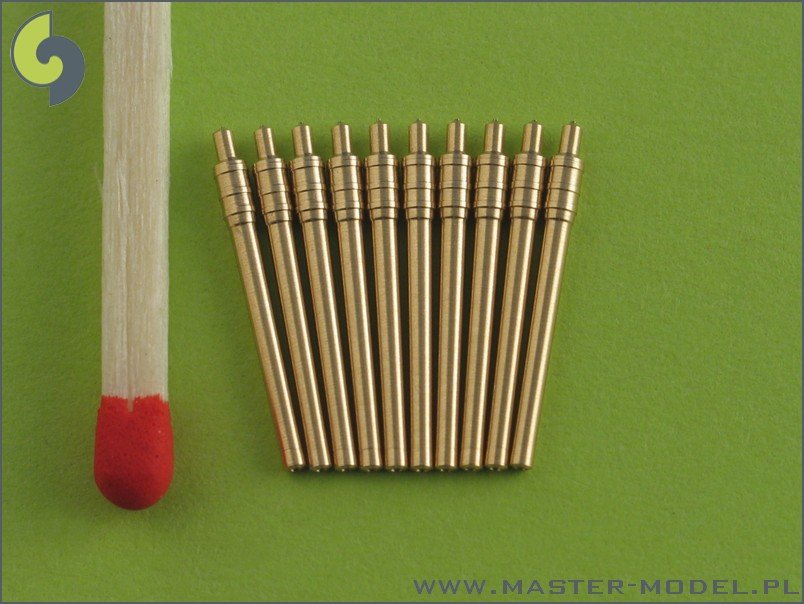 Master SM-700-009 IJN 36cm/45 (14in) Vickers and 41st Year Types barrels (8pcs) - Kongo, Fuso and Ise classes – Bild 4