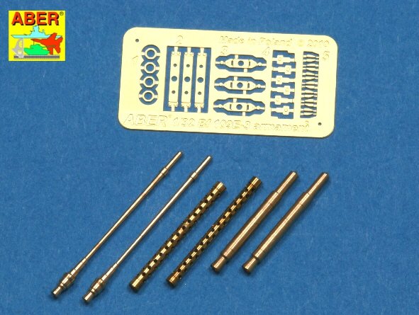 Aber A32112 Armament for German fighter Me 109E-3 to E-9 1/32