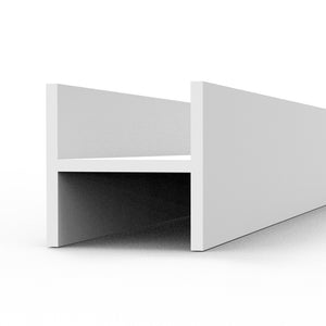 AK Interactive AK6571 BEAMS H SHAPE 4.00 x 4.00 x 350mm – STYRENE – (3 units) – imagen 2