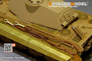 Voyager Model PE35956 WWII German King Tiger (Porsche Turret) For MENG TS-037 1/35 – Bild 10