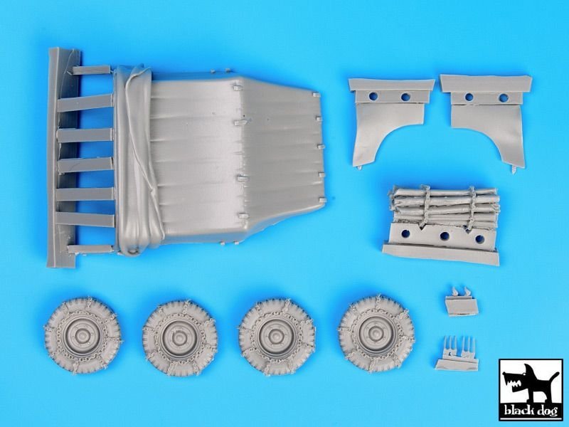 Black Dog T35075 Krupp Protze accessories set 1/35 – image 6