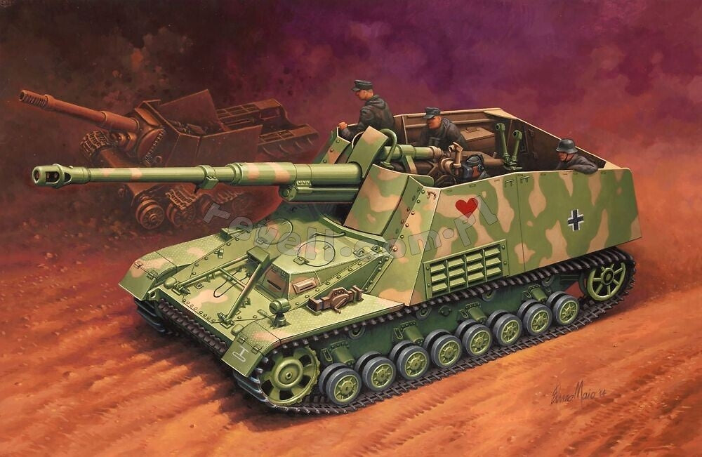 Revell 63358 Sd.Kfz. 164 Nashorn - model set 1/72 – zdjęcie 3