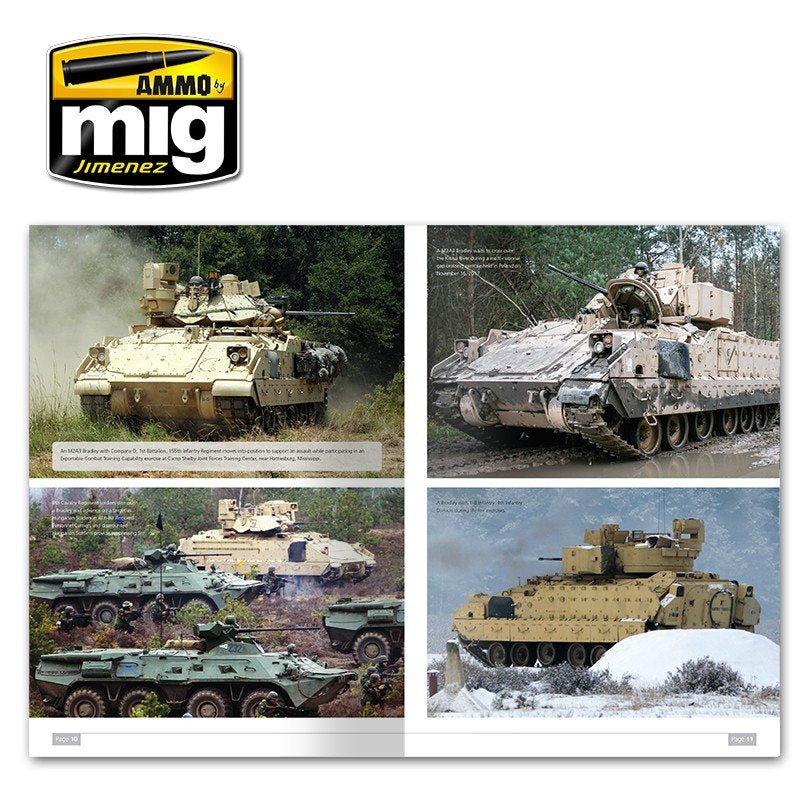 AMMO of Mig Jimenez 5952 M2A3 BRADLEY FIGHTING VEHICLE IN EUROPE IN DETAIL VOL 2 (English) – Bild 5