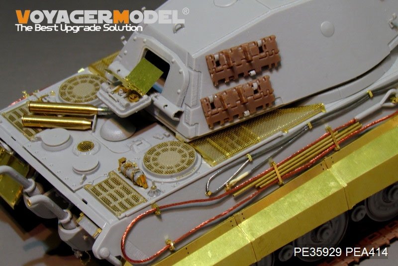 Voyager Model PE35929 WWII German King Tiger (Porsche Turret) For HOBBYBOSS 84530 1/35 – Bild 13