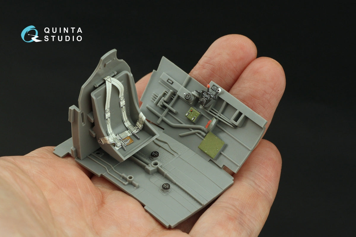 Quinta Studio QD32217 P-40N early 3D-Printed coloured Interior on decal paper (Hasegawa/Eduard) 1/32 – Bild 7
