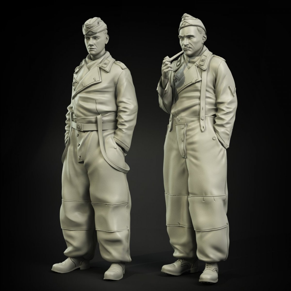 Panzer Art FI35-056 German tankers winter trouses set 1/35