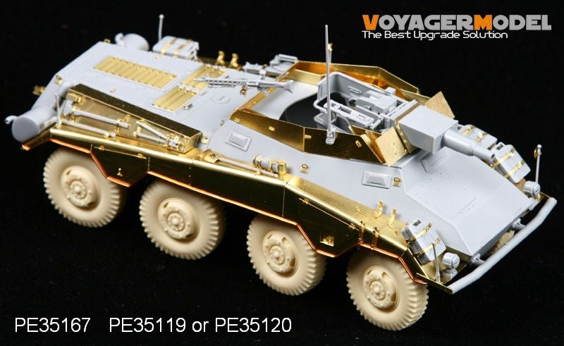 Voyager Model PE35167 WWII Sd.Kfz 234/3 8Rad For DRAGON 6257 1/35 – Bild 3