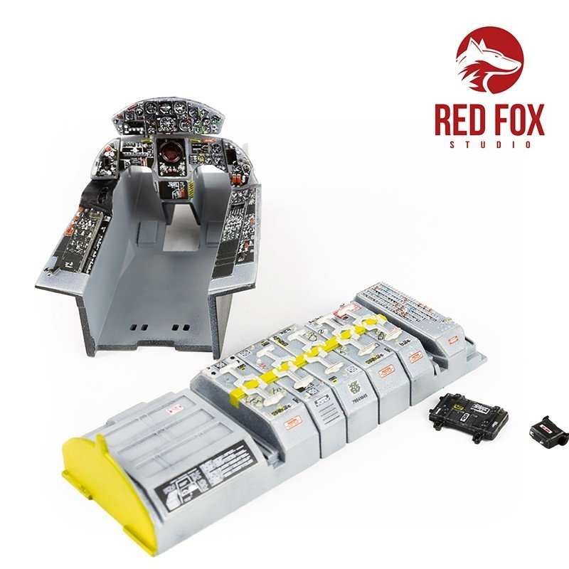 Red Fox Studio QS-32128 F-104S ASA M Starfighter (for Italeri kit) 1/32 – Bild 8