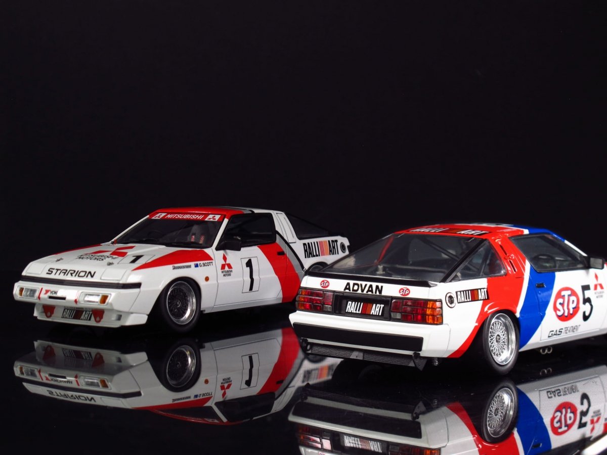Beemax 24023 Mitsubishi Starion Rally Gr.A &amp;#39;87 JTC Ver. 1/24 – Bild 5