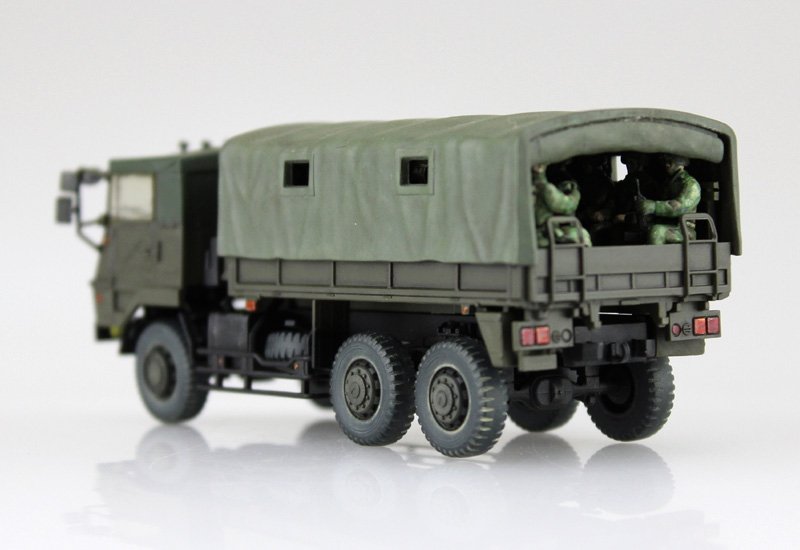 Aoshima 01209 JGSDF Type 73 Truck w/Figures 20pcs 1/72 – zdjęcie 2