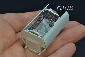 Quinta Studio QD32069 Me 262A 3D-Printed &amp;amp; coloured Interior on decal paper (Revell) 1/32 – immagine 4
